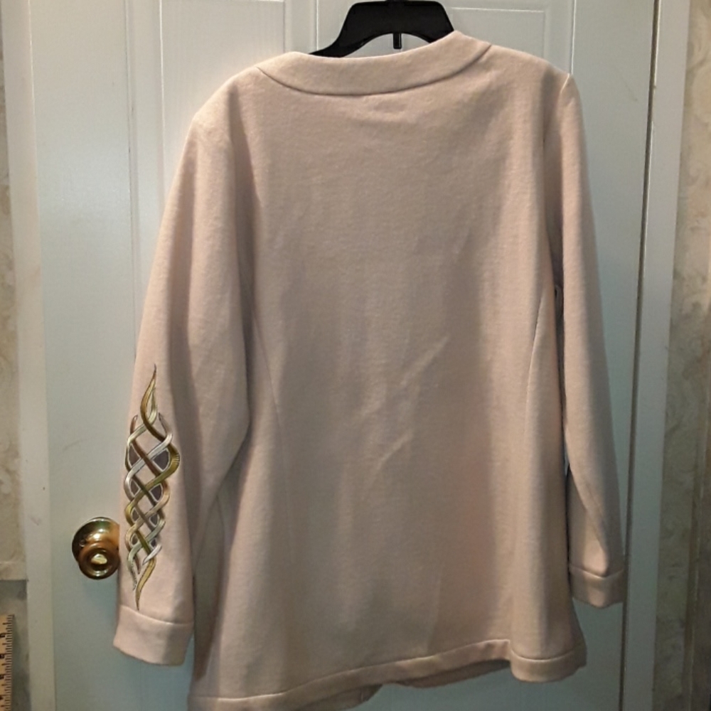 Bob Mackie L Wool Jacket - Picture 3 of 5